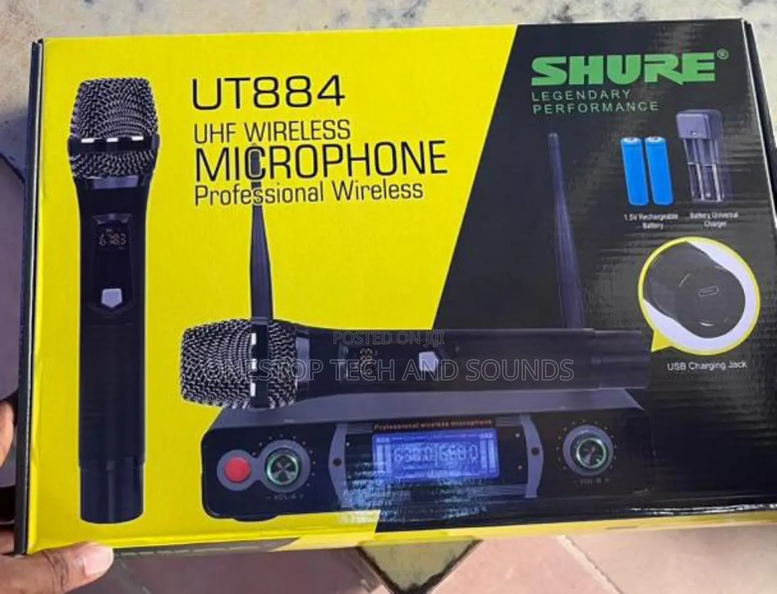 Shure Ut884 Wireless Microphone System - Professional Audio