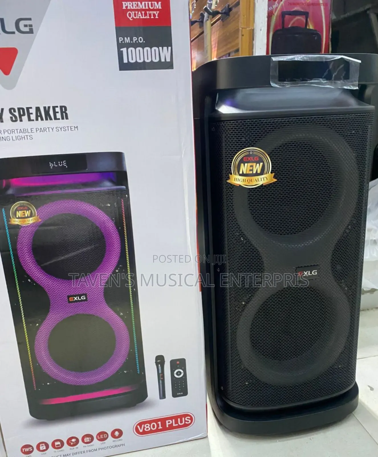 Exlg V801 Plus Portable Party Speaker