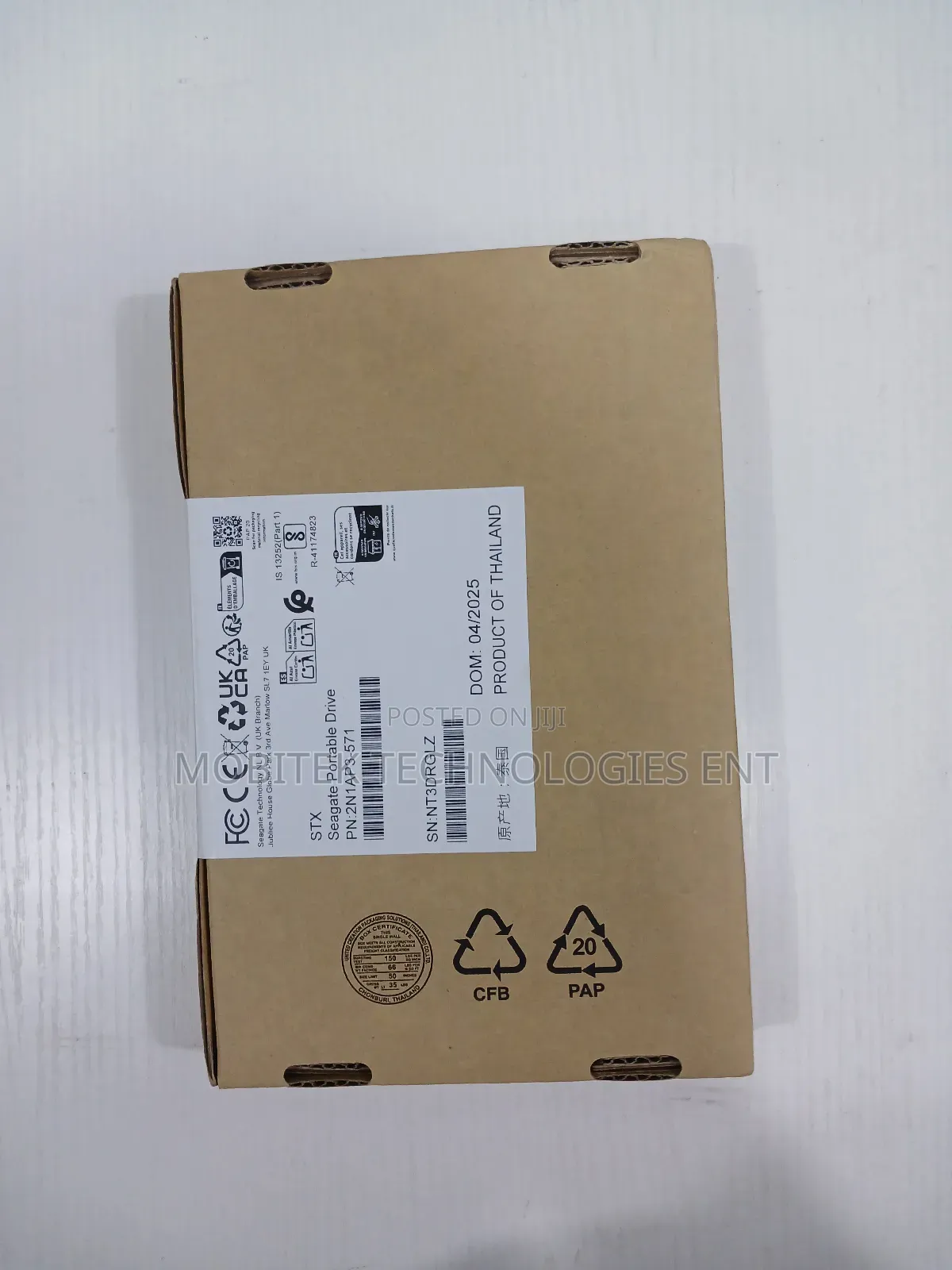 4tb Seagate Portable External Storage Hard Drive
