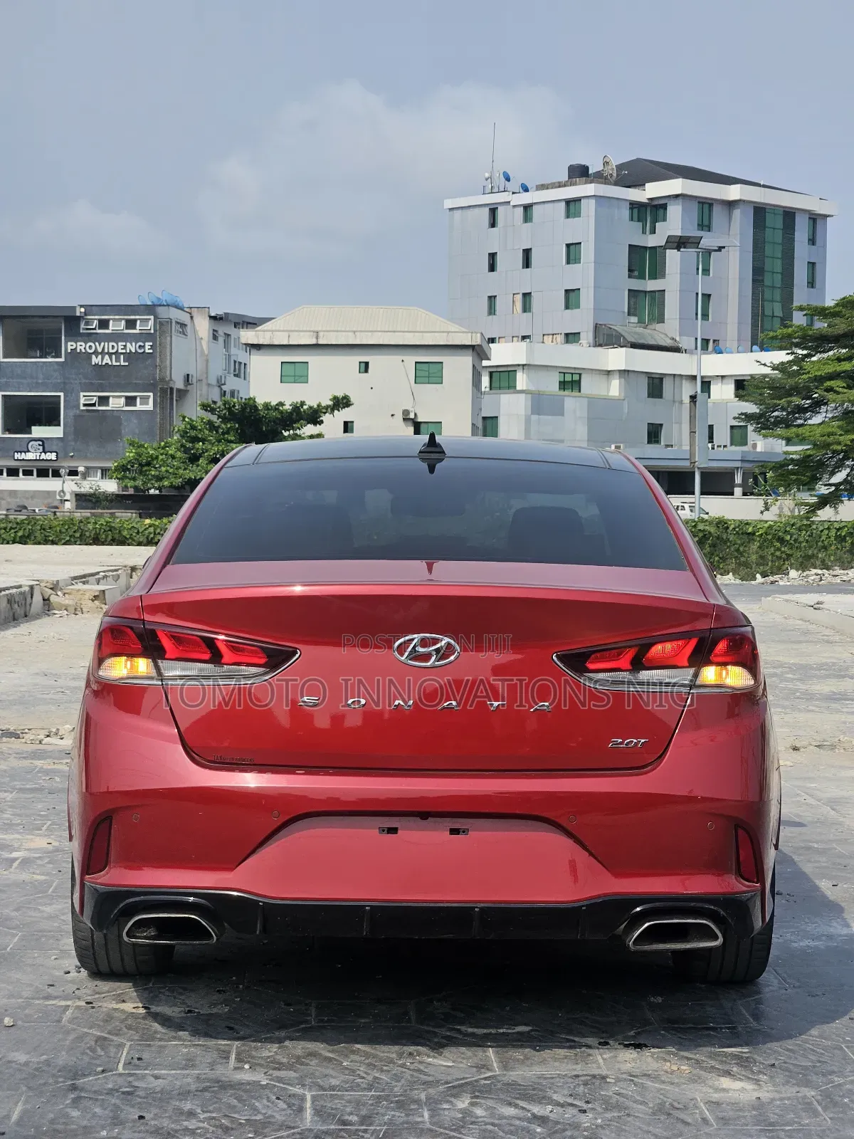 Hyundai Sonata Limited 2.0T 2018 Red