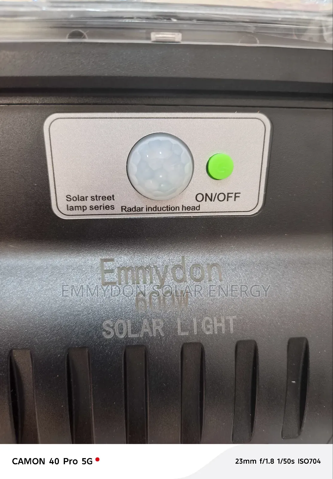 Emmydon All In One Solar Street Light 600watt