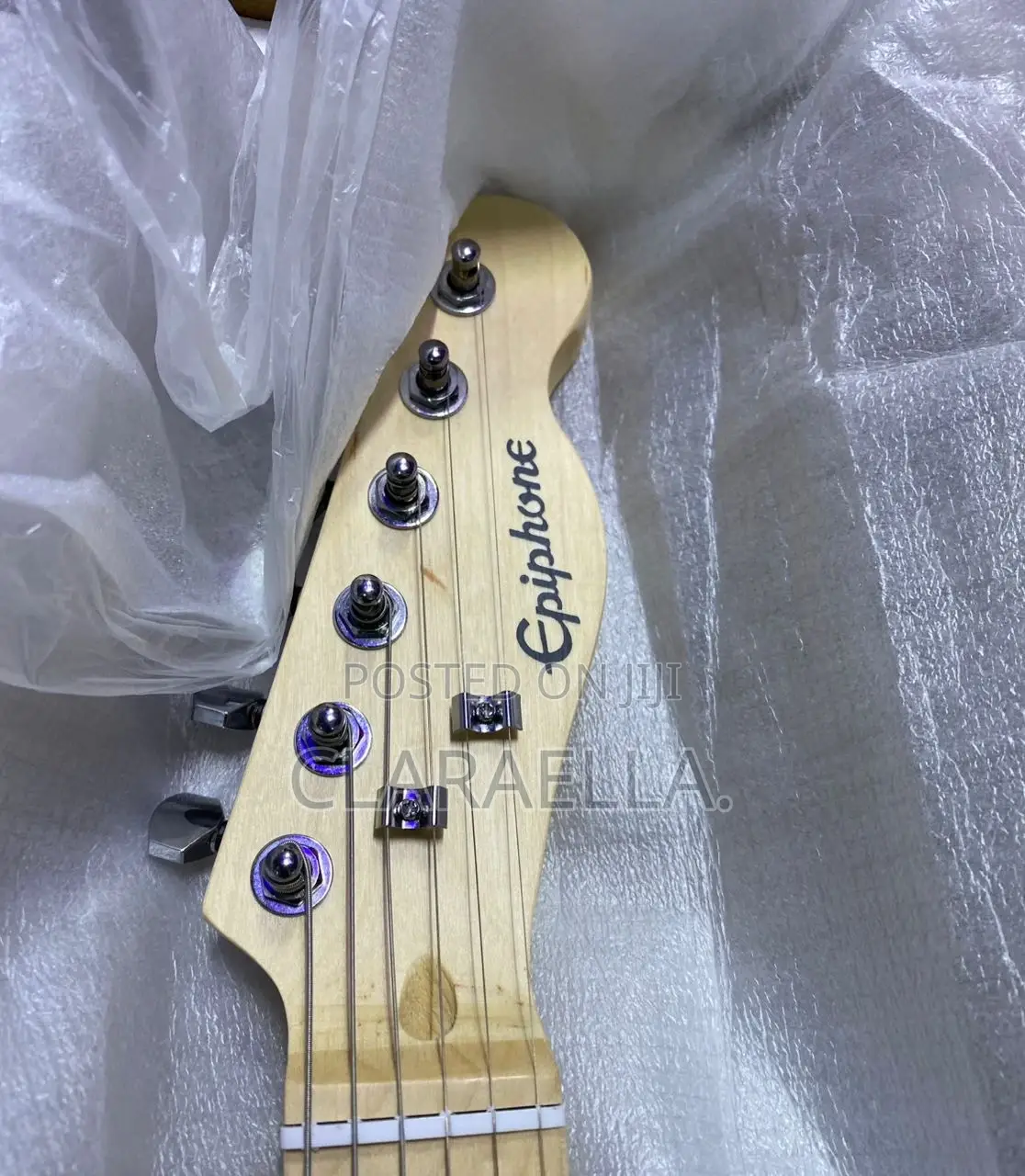 An Epiphone Semi-Hollow Body Electric Guitar