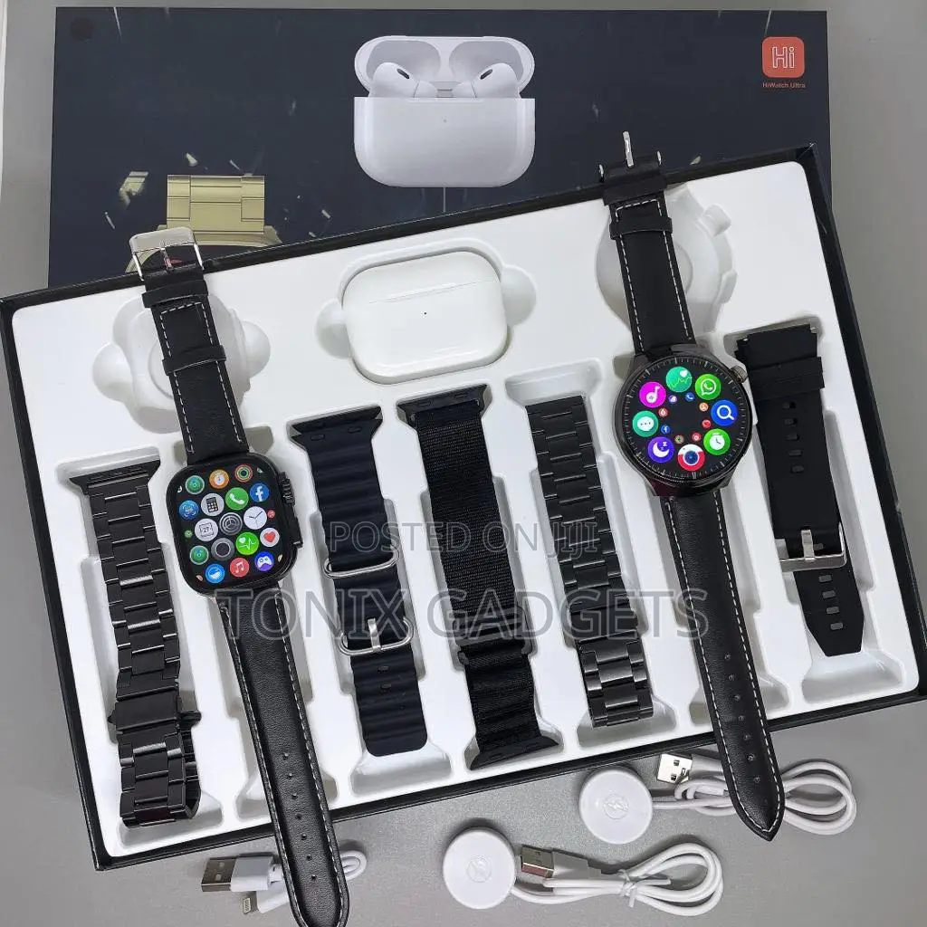 Ultimate 10-in-1 Luxury Smartwatch Suit Extreme (I80)
