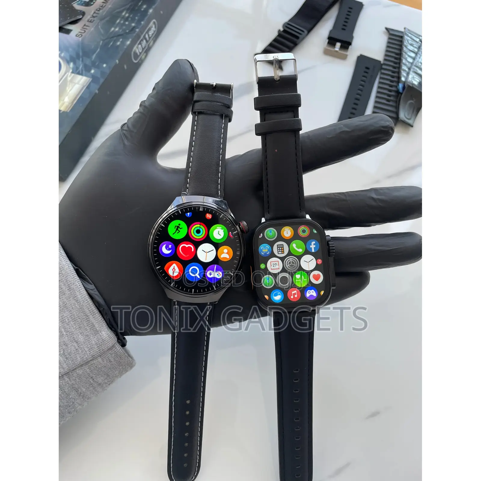 Ultimate 10-in-1 Luxury Smartwatch Suit Extreme (I80)