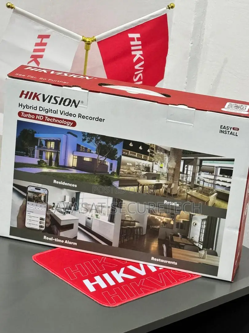 Hikvision 8-Channel Hybrid Turbo Hd DVR Two-Way Audio