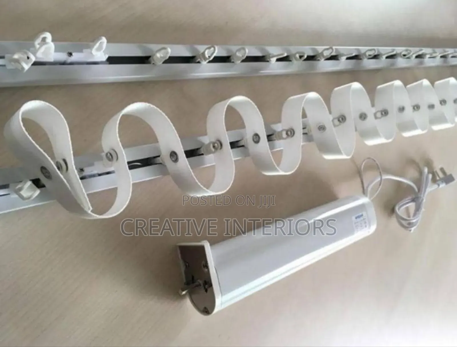 Automated Curtain Motor And Rail Track