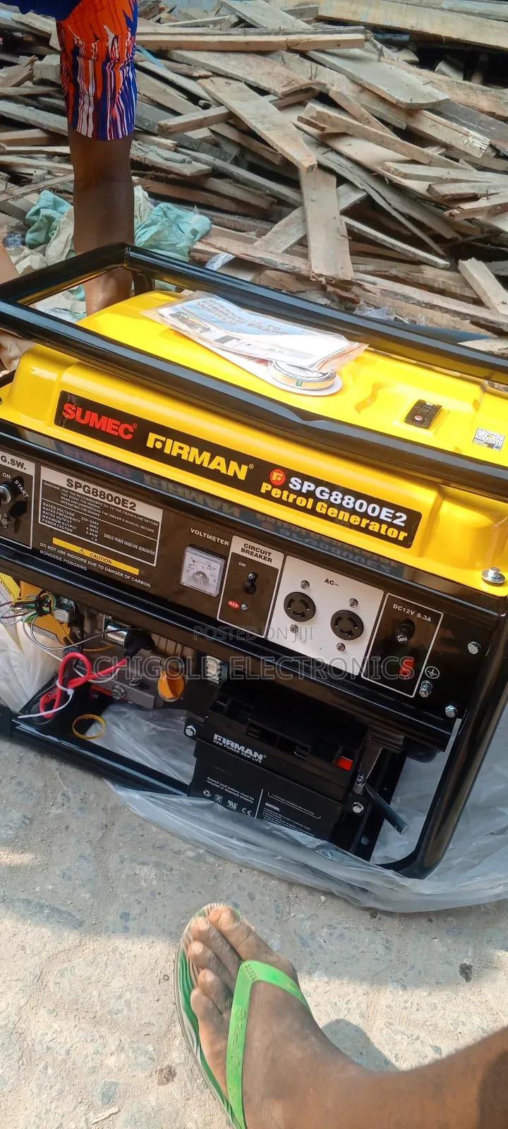 Original Firman Generator 100% Copper Coin 10 Kva