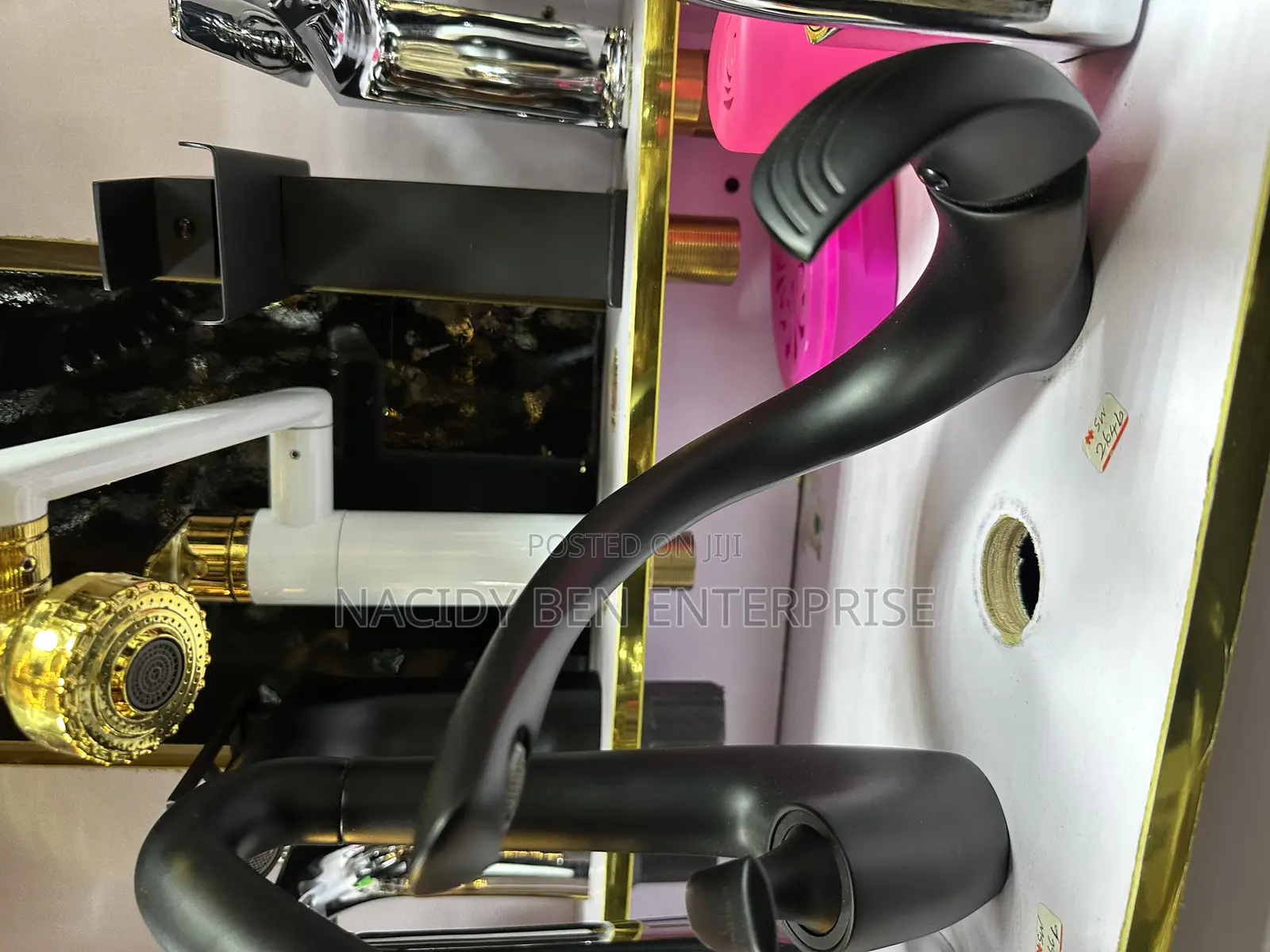 Modern Matt Black Faucet Mixer Tap