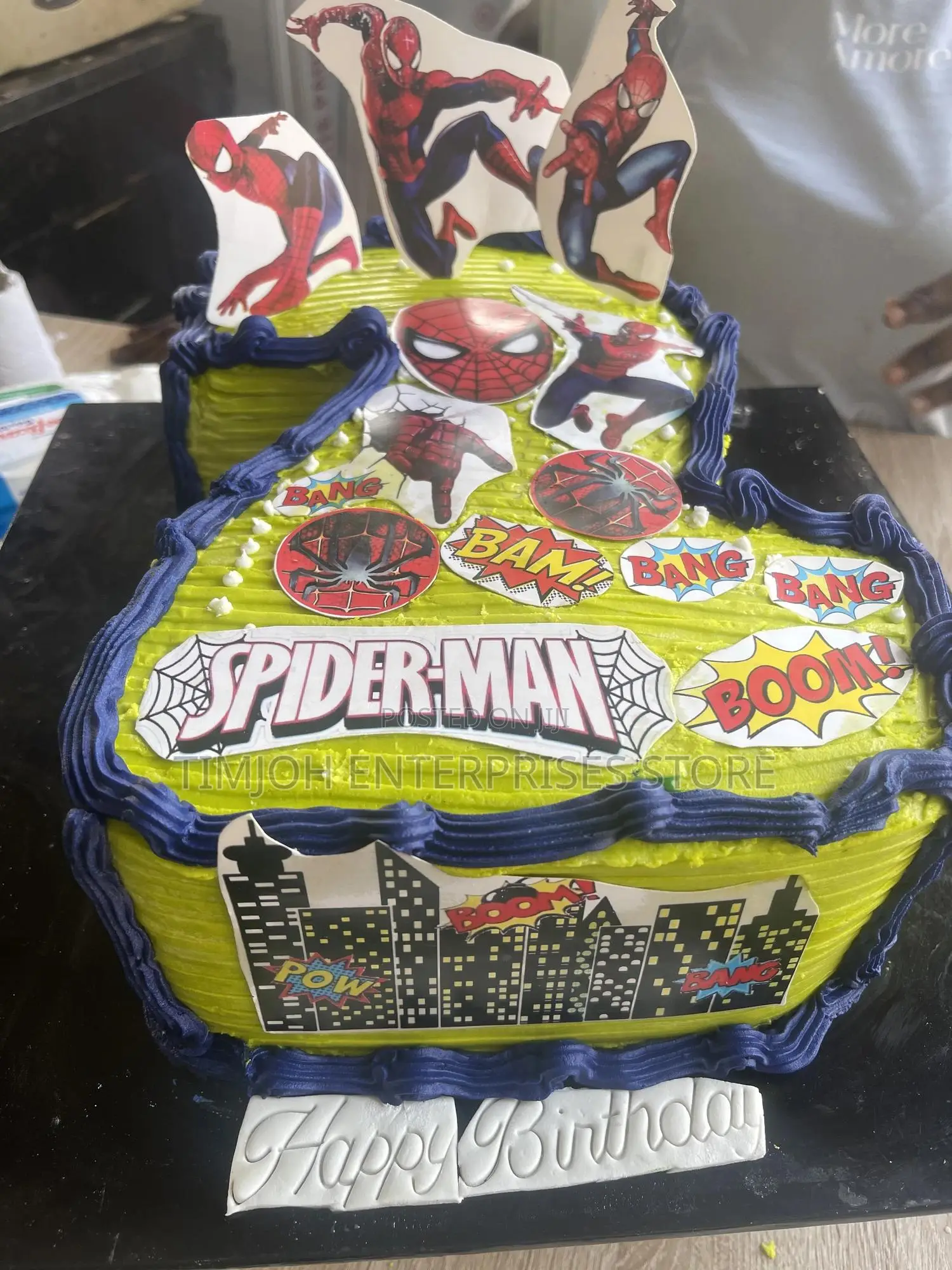 Number 2 Birthday Cake