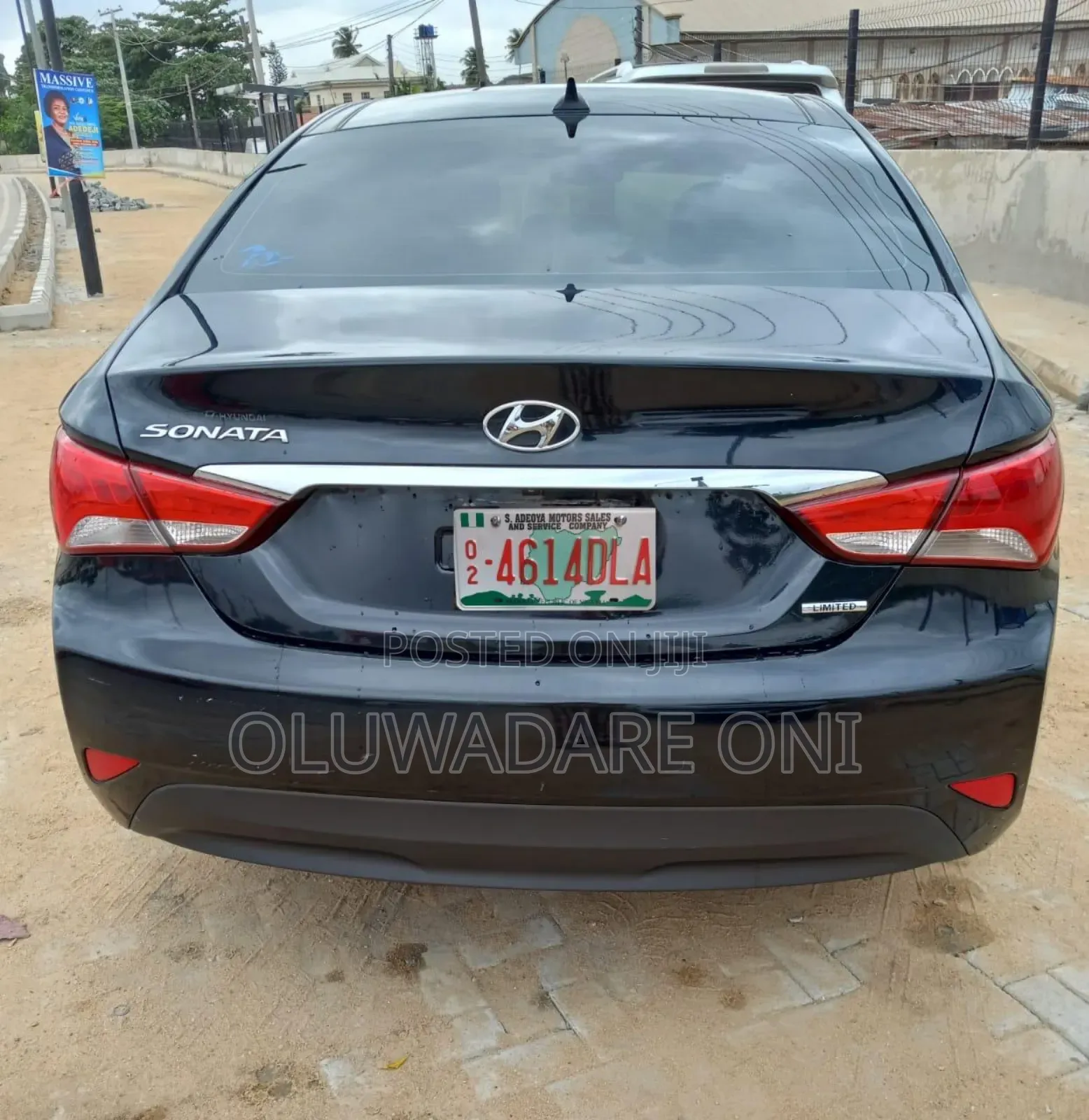 Hyundai Sonata GLS 4dr Sedan (2.4L 4cyl 6A) 2014 Black