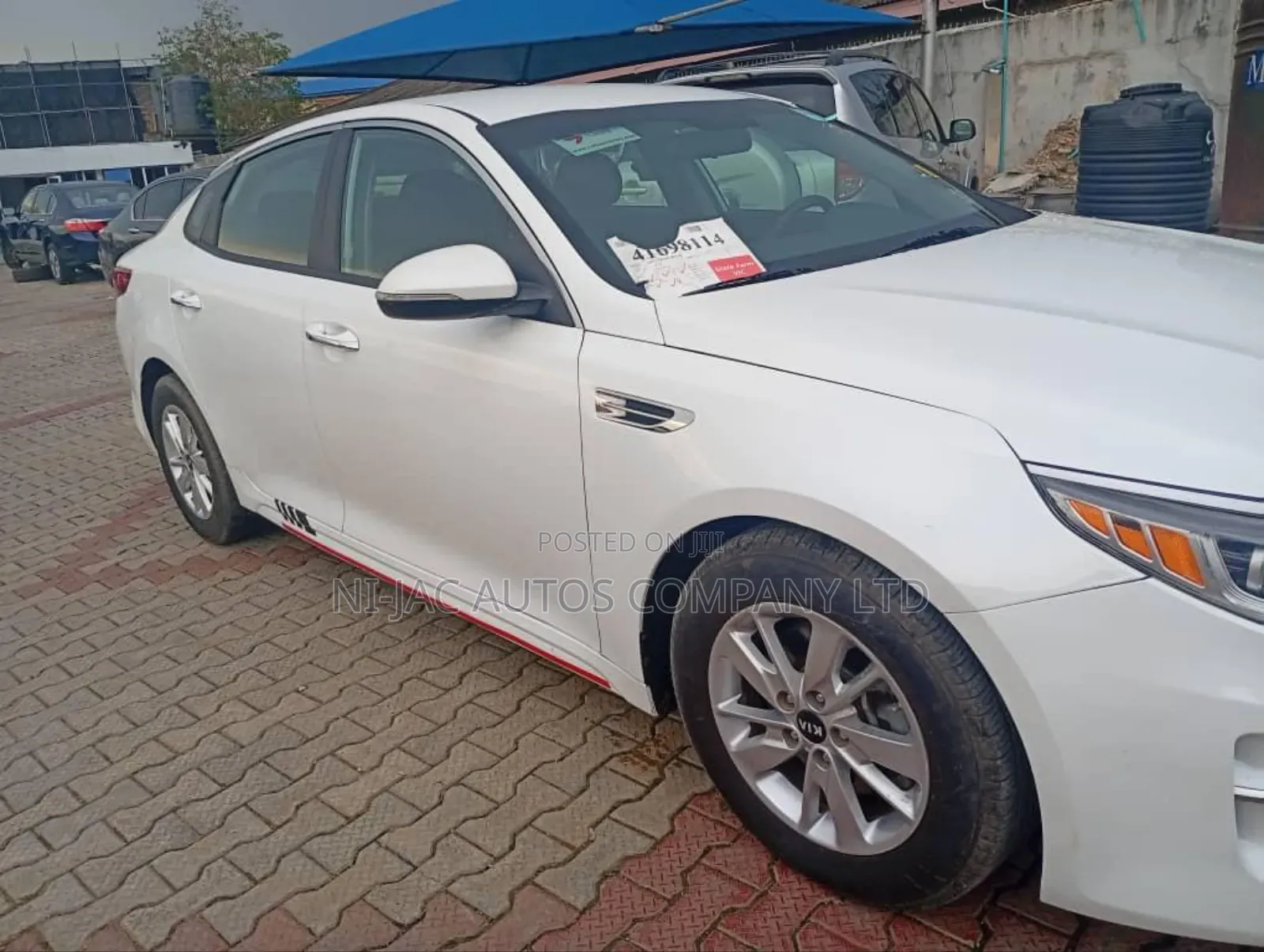 Kia Optima LX 4dr Sedan FWD (2.4L 4cyl 6M) 2016 White
