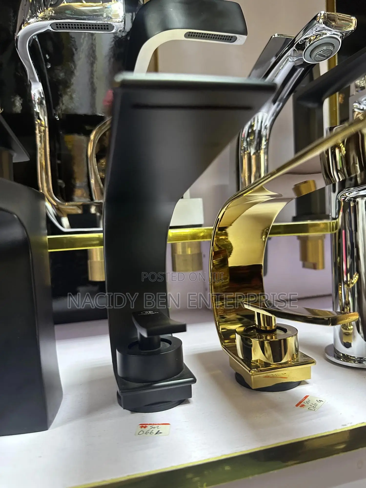 Fauting Mixer Black Tap