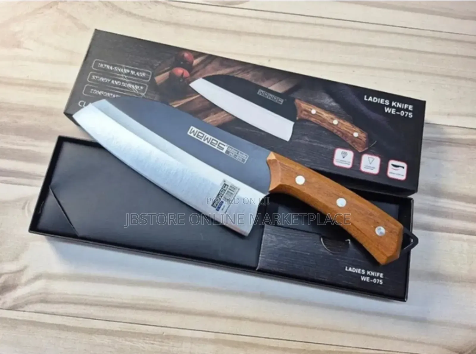 Wewes Brand Ladies Knife,Model We-076,Designed for Butchering and Meat