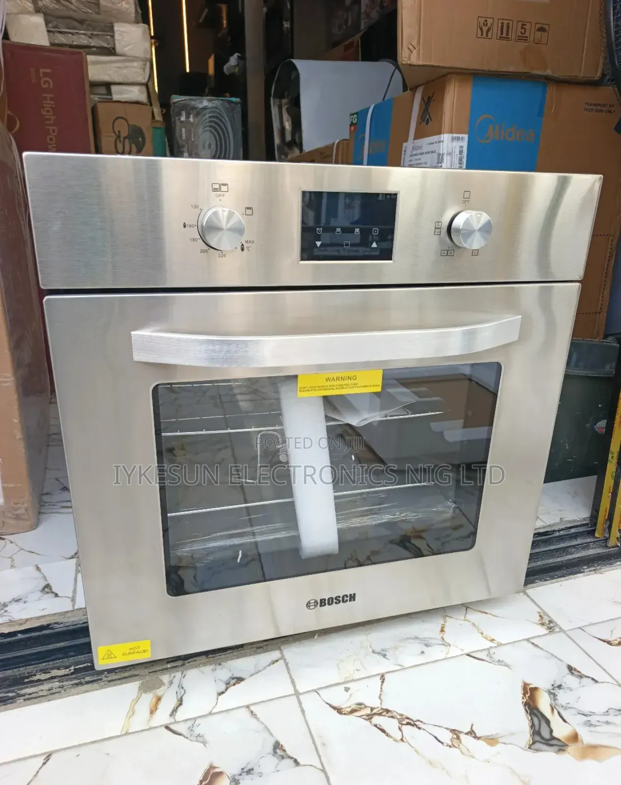 Original Bosch Built-in Premium Luxury Gas Electric Oven With Grill
