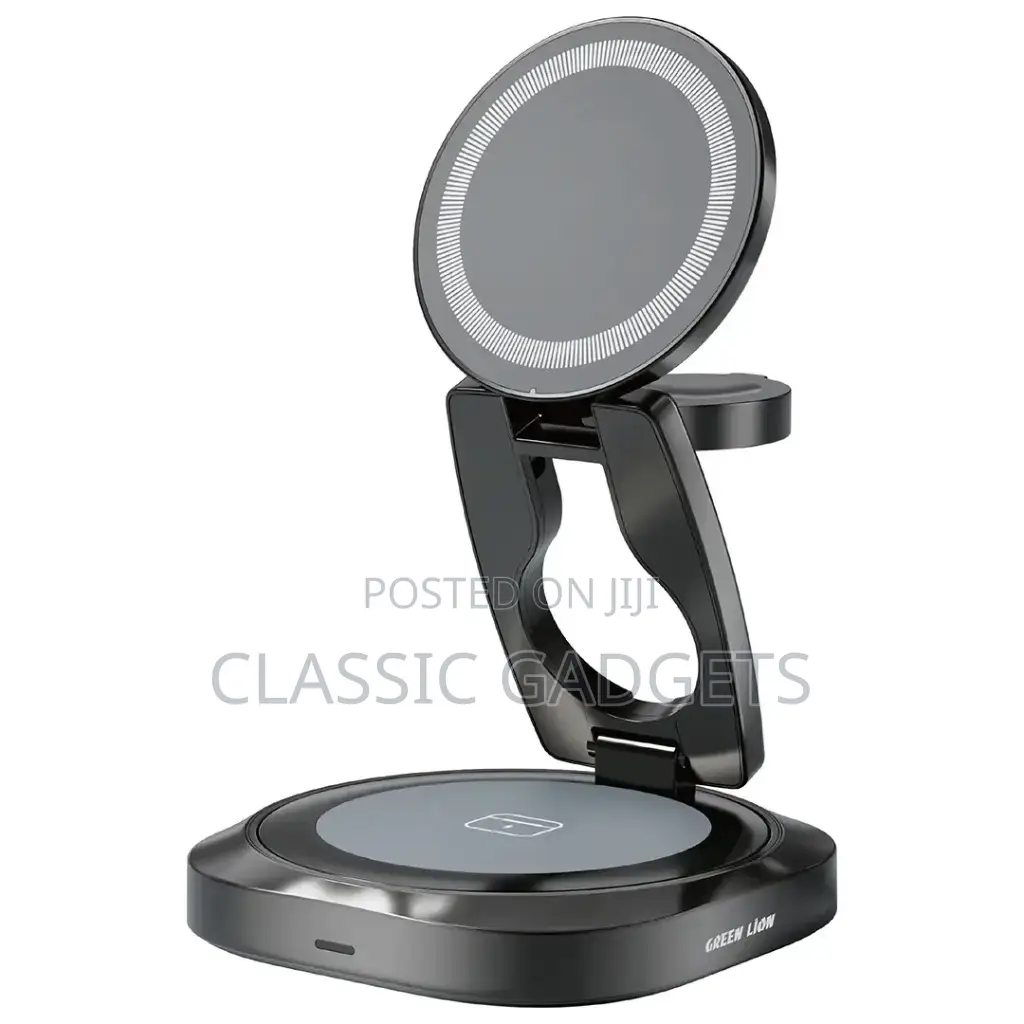 Green Lion Qi2.2 Tri-Charge 25w Fast Wireless Charger