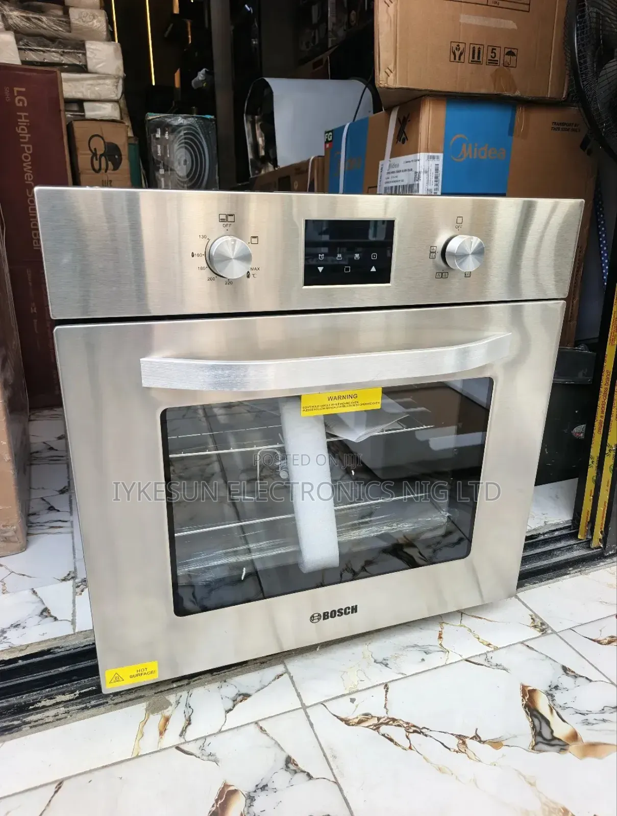 Original Quality Bosch Inbuilt Premium Gas Electric Oven With Grill