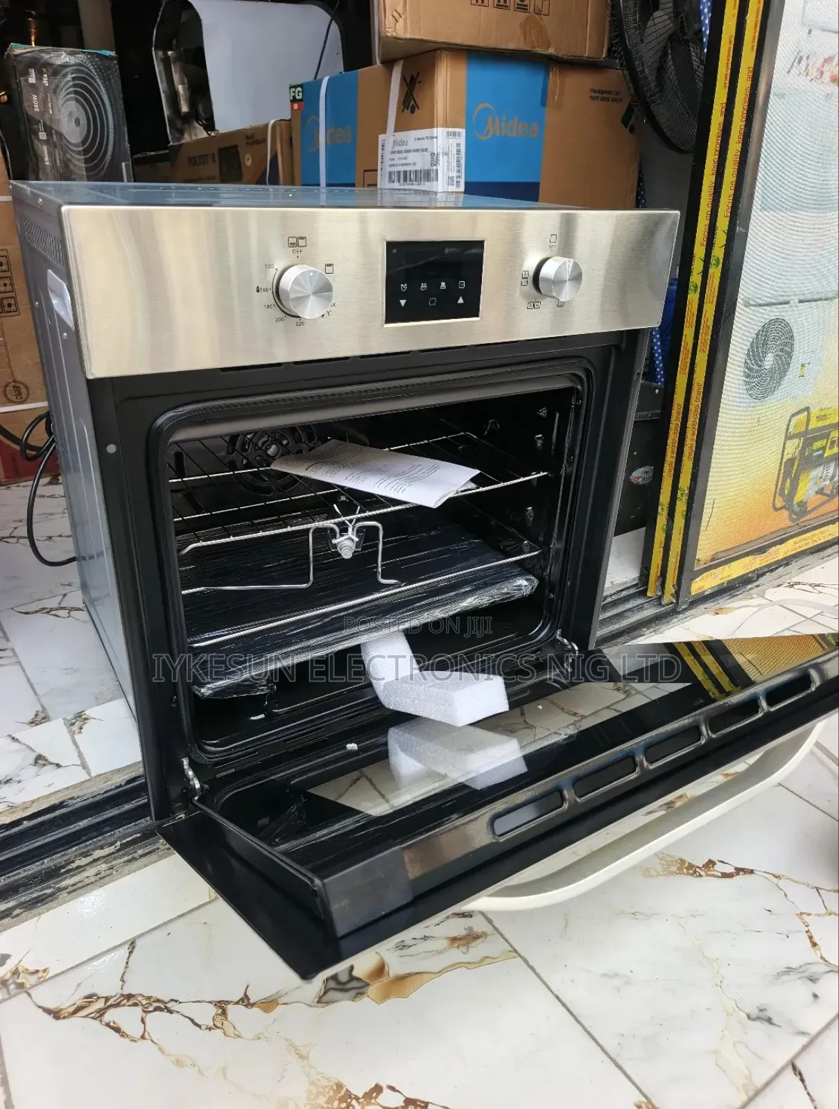 Original Bosch Built-in Digital Display Gas Electric Oven With Grill
