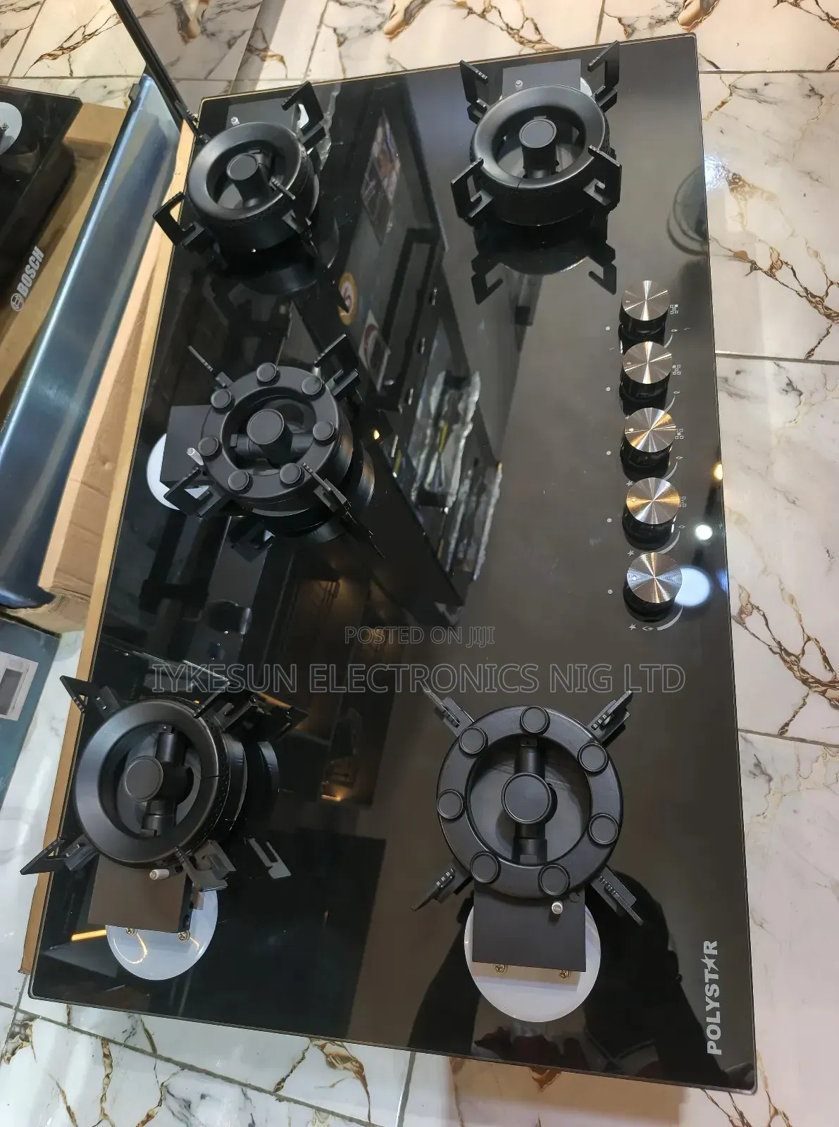 Original Quality Built-in Premium Flips Up 5 Burners Gas Cooker Hob