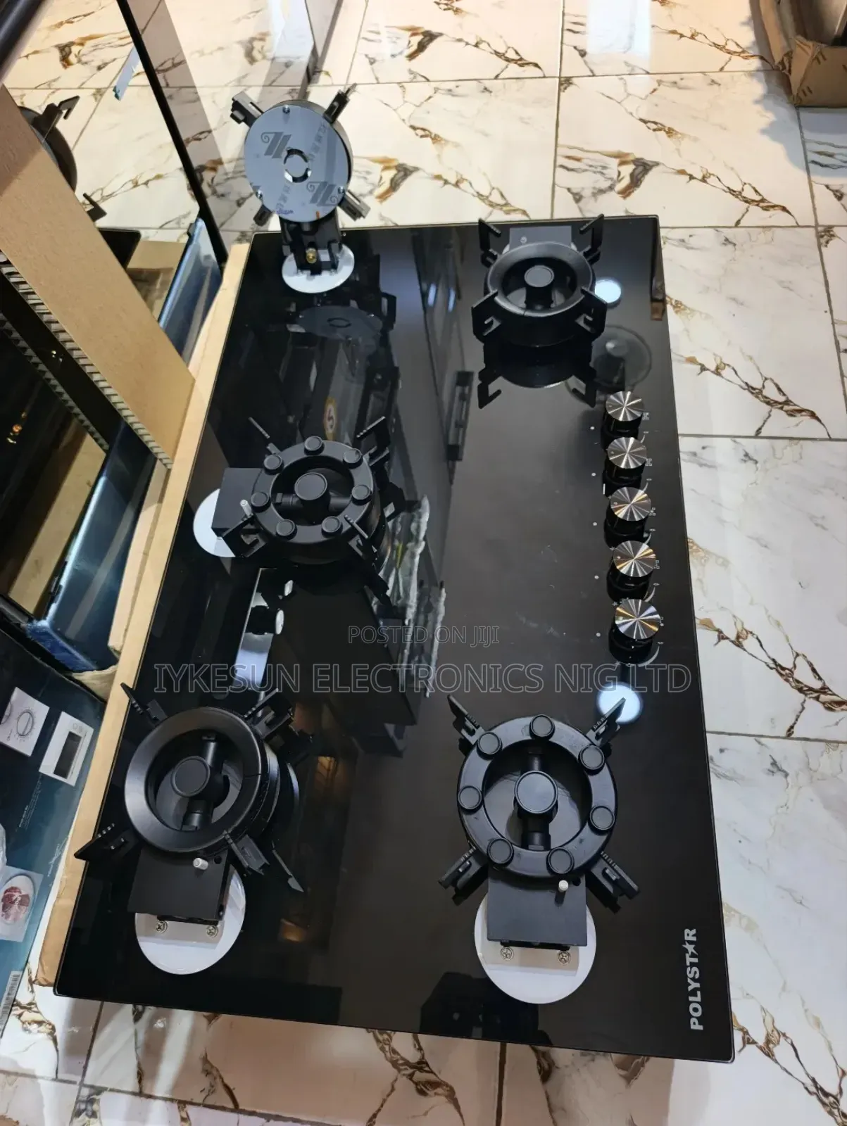 Original Quality Built-in Premium Flips Up 5 Burners Gas Cooker Hob