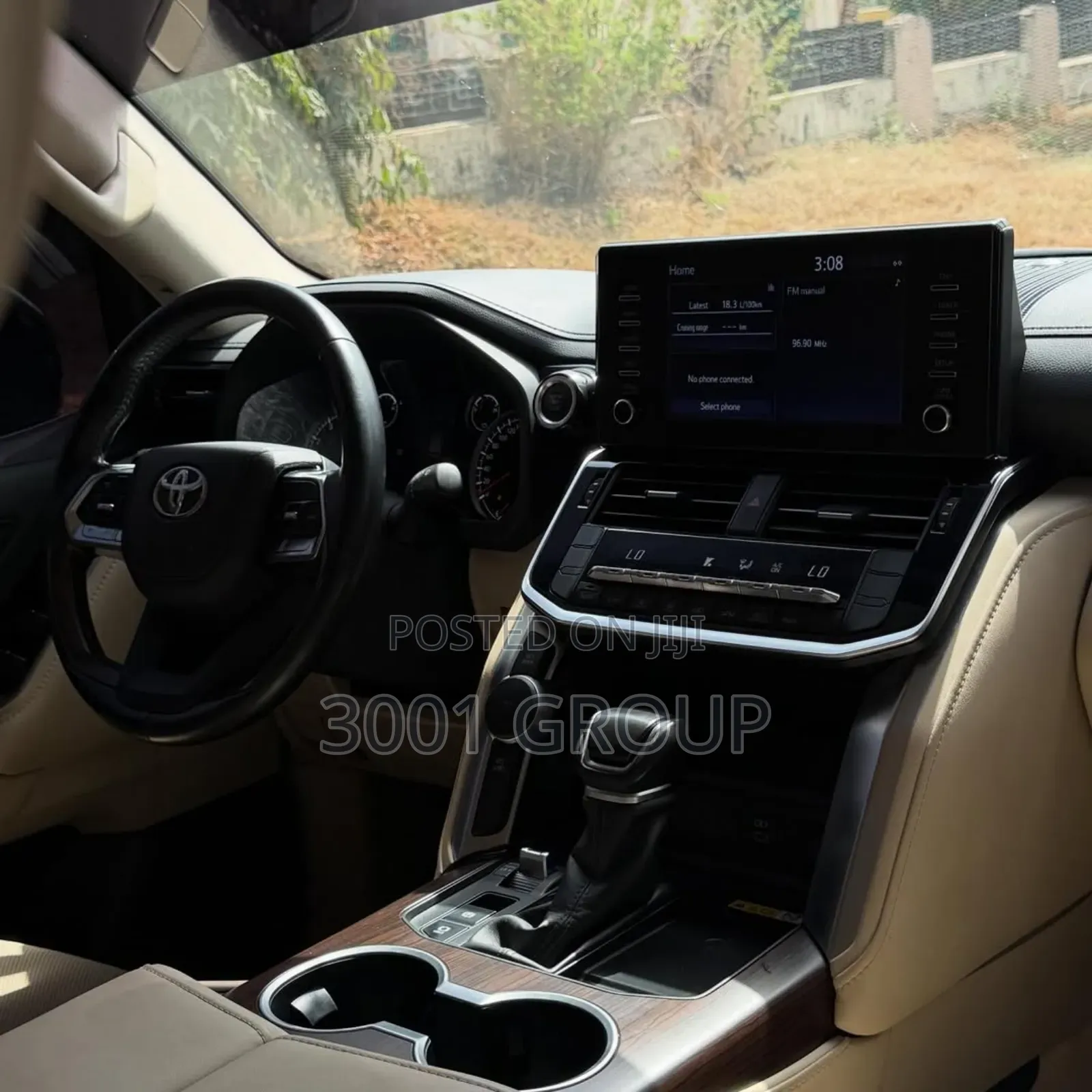 Toyota Land Cruiser LC300 2023 Black
