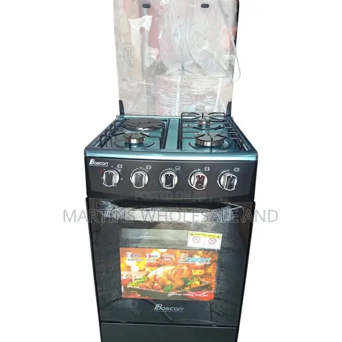 Boscon 3+1 Freestanding Gas Cooker (Model Bos-Gss500).