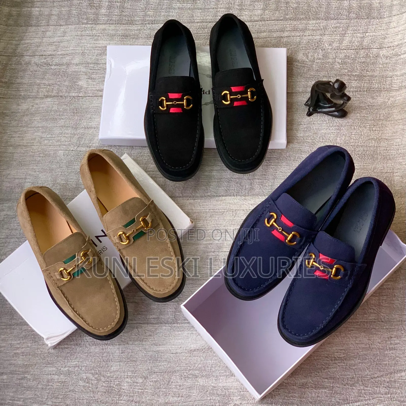Original Gucci Suede Men’S Shoes Collections