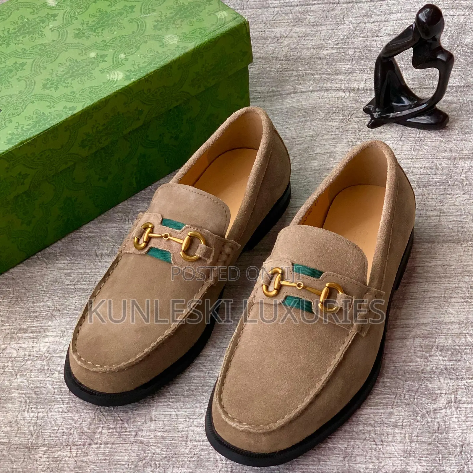Original Gucci Suede Men’S Shoes Collections