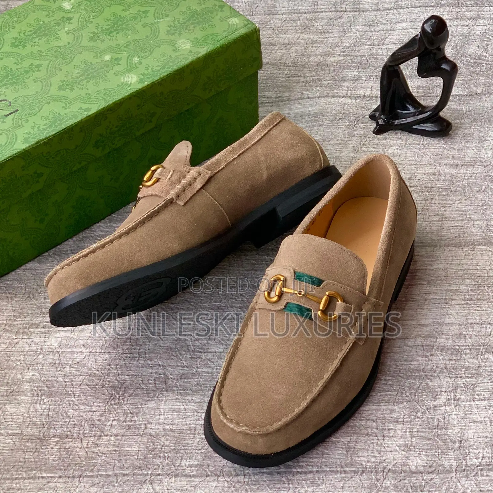 Original Gucci Suede Men’S Shoes Collections