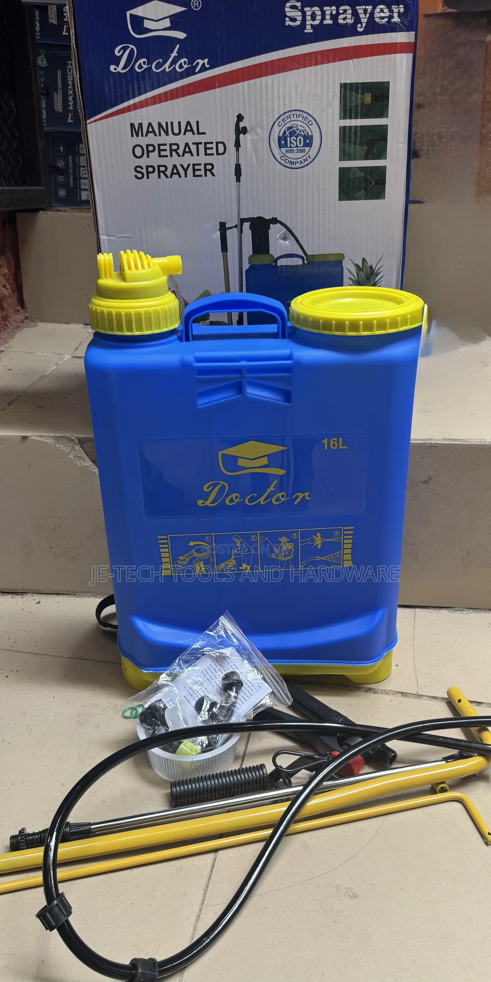 16-liter Doctor Manual Knapsack Sprayer