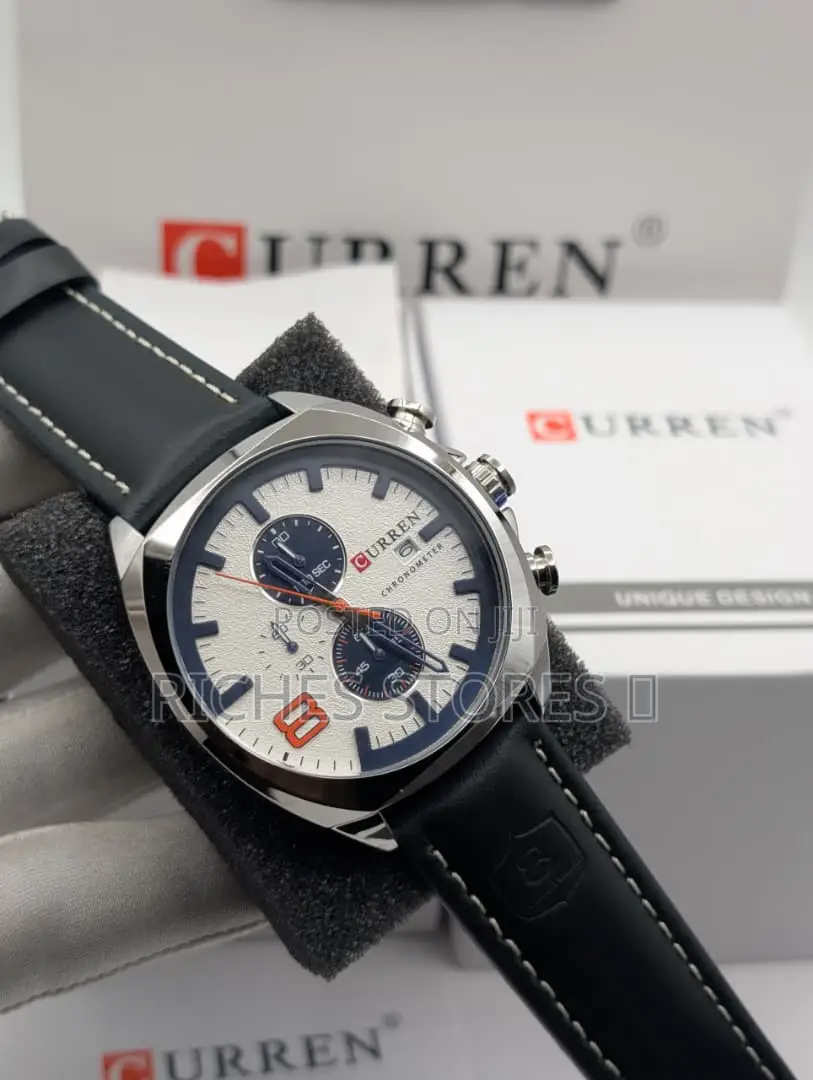 Curren Chronograph Leather