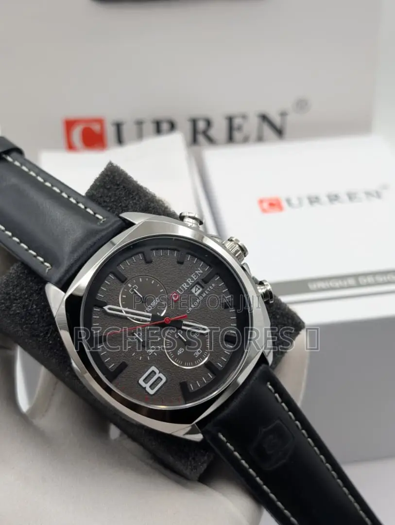 Curren Chronograph Leather