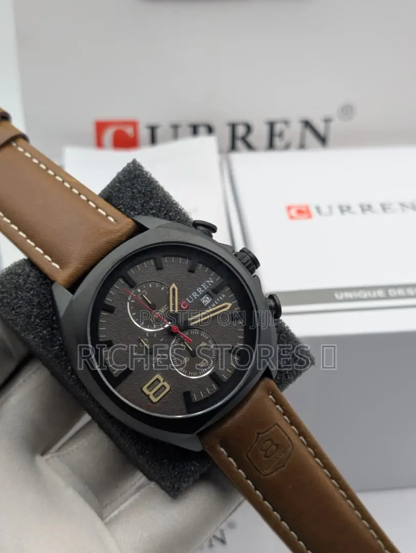Curren Chronograph Leather