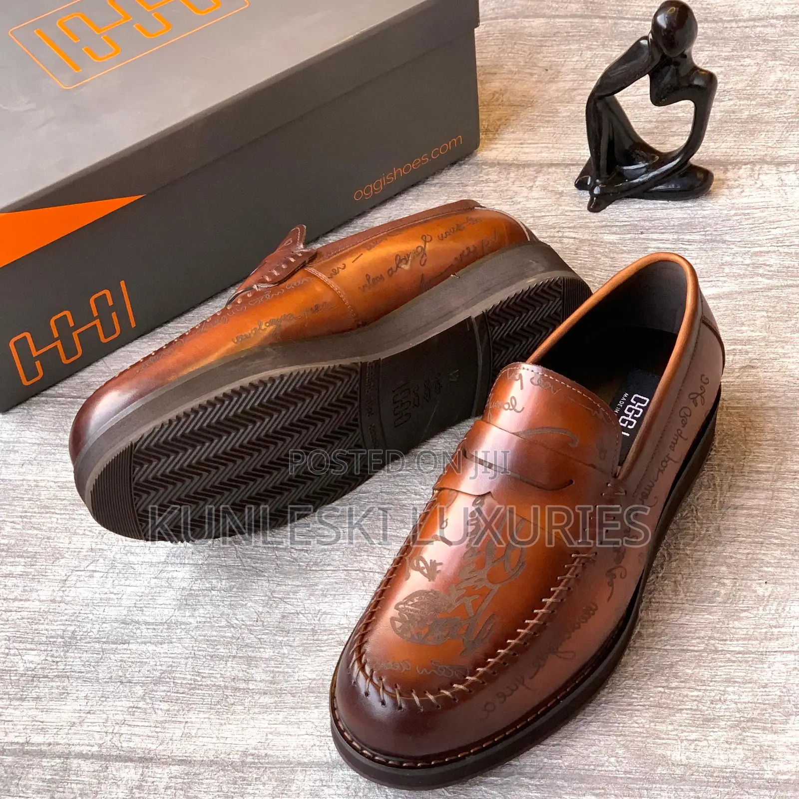 Original Oggi Leather Shoes For Men