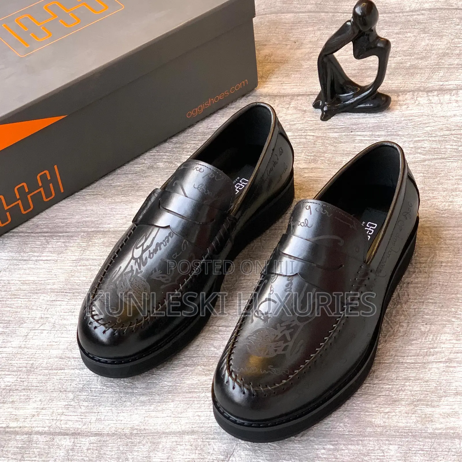 Original Oggi Leather Shoes For Men