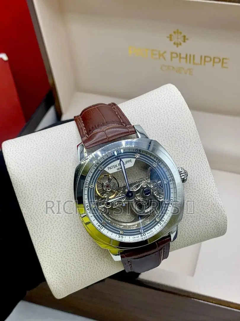 Top Luxury Patek Phillipe Transparent Dial Automatic Watch
