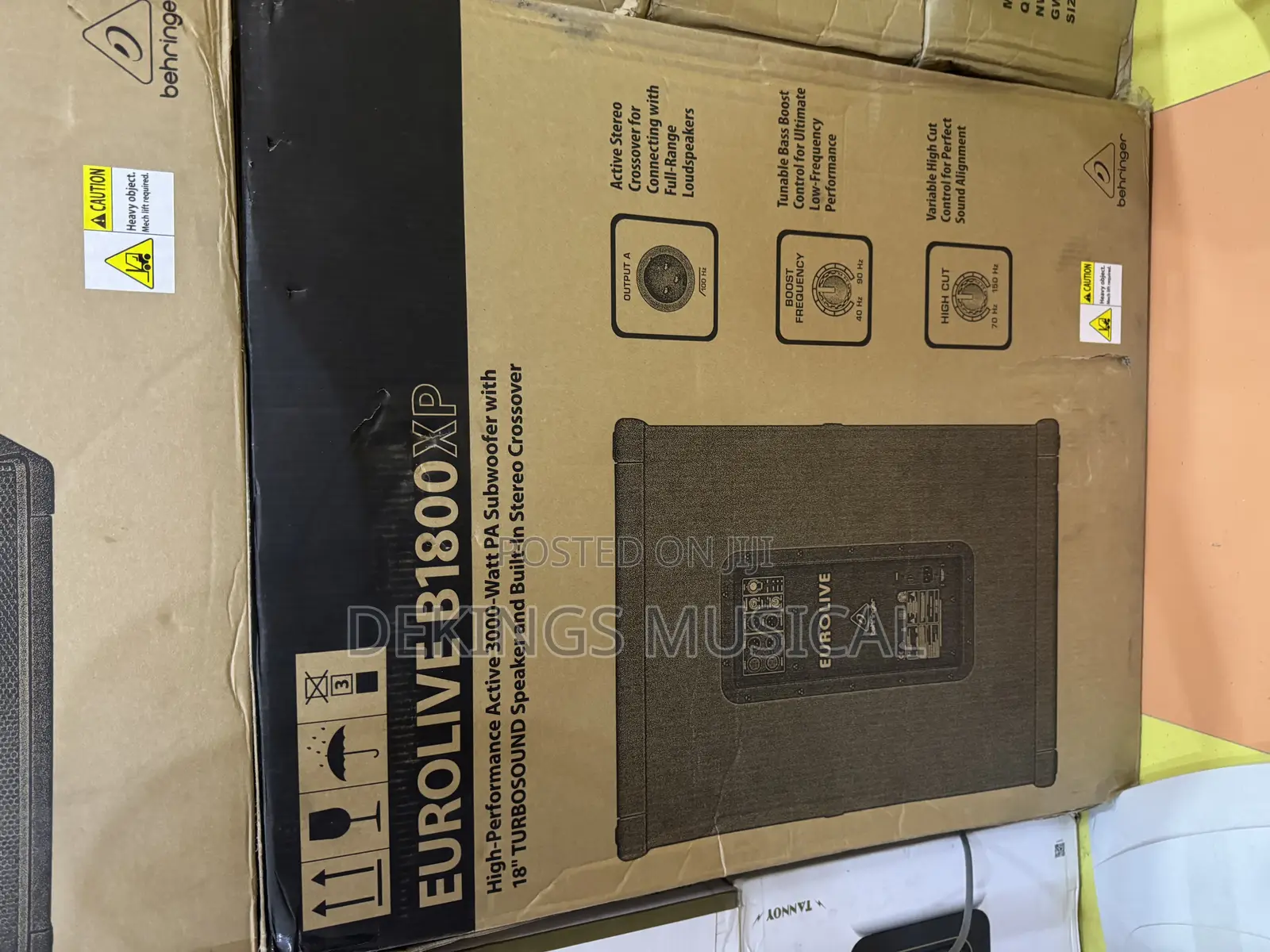Behringer Eurolive B1800xp Active Pa Subwoofer