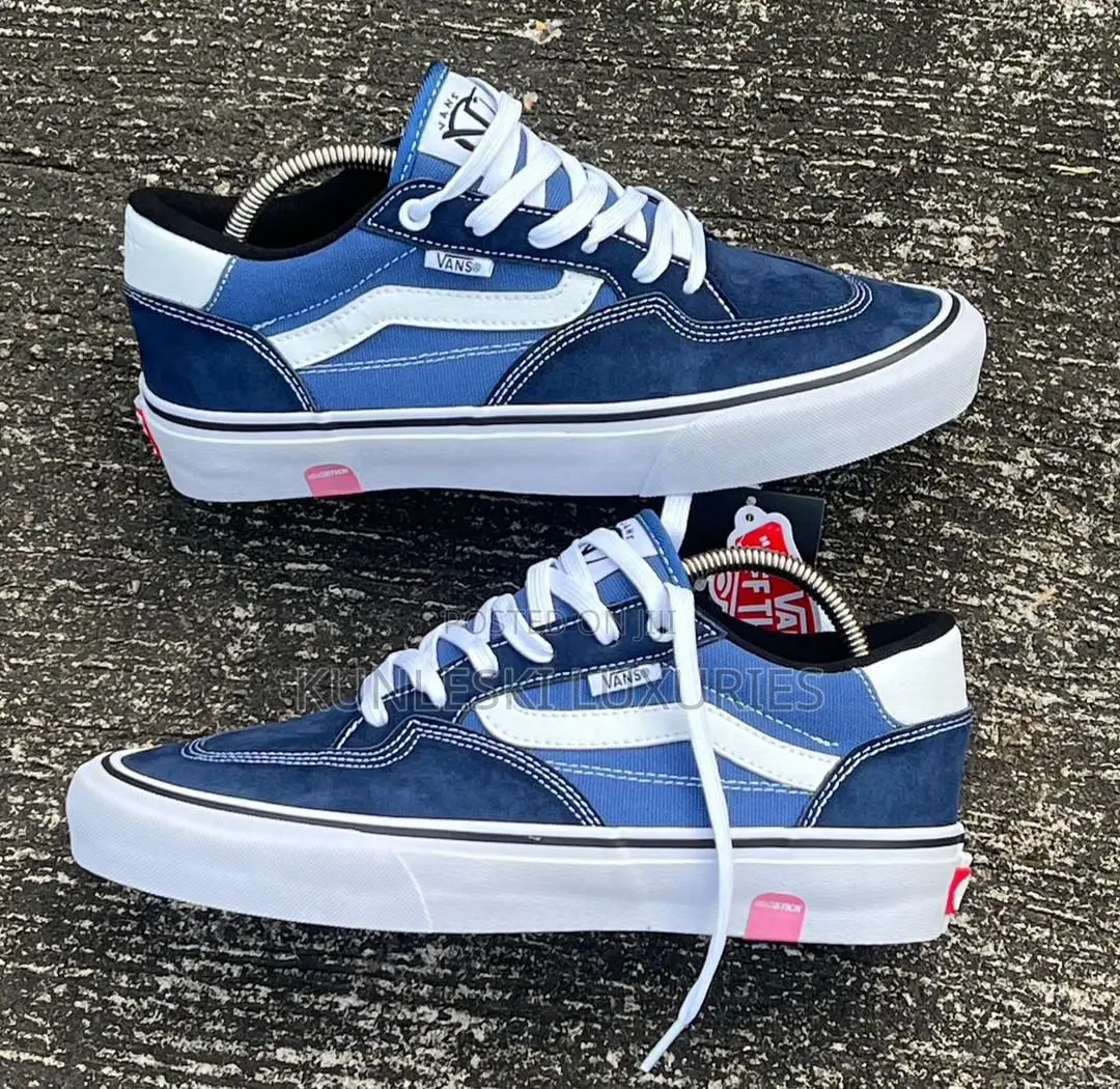 Original Vans Rowan Pro Blue Sneakers