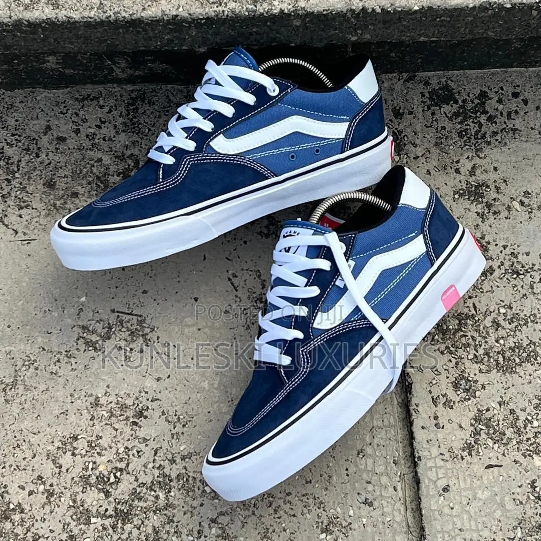 Original Vans Rowan Pro Blue Sneakers