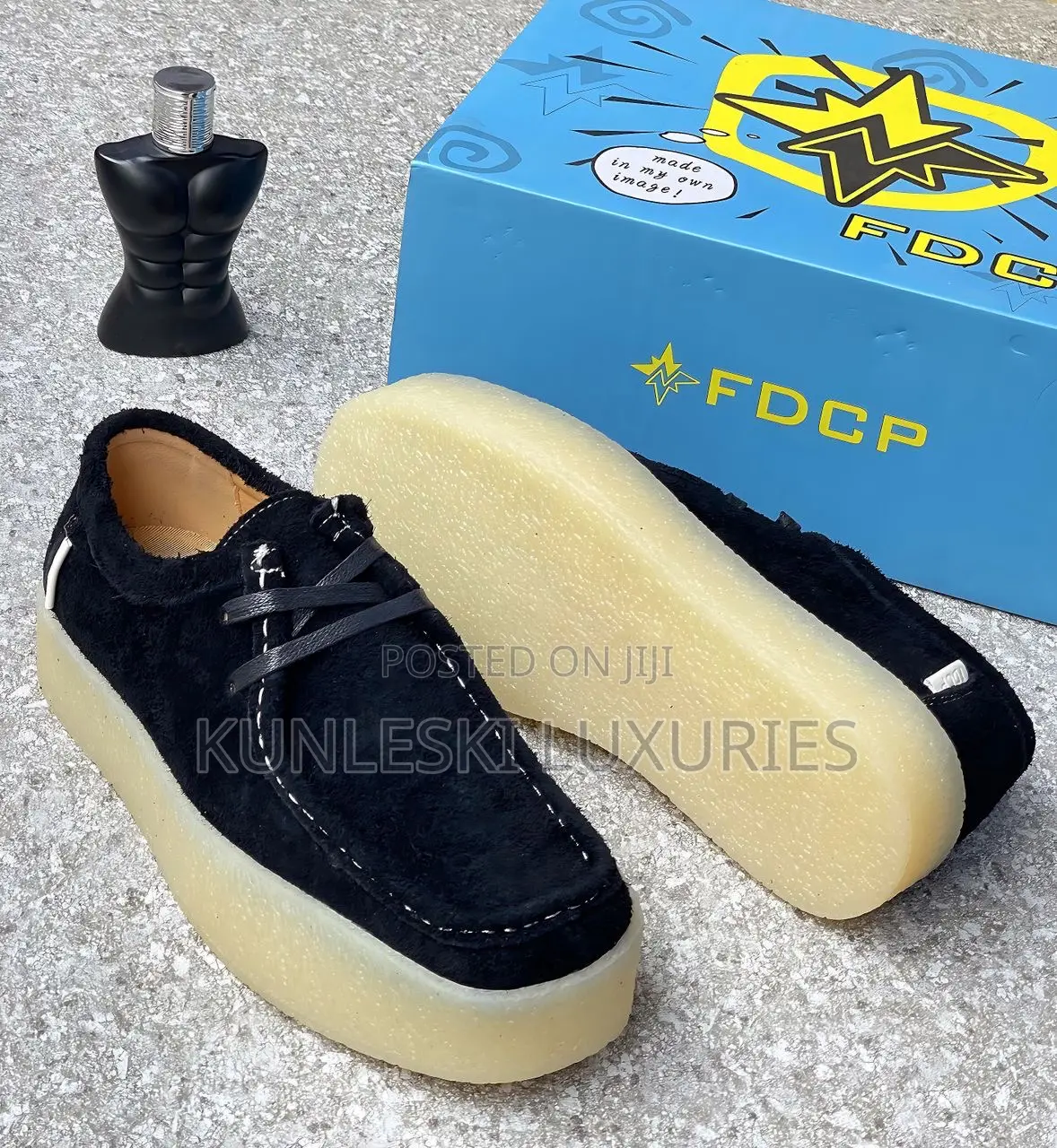 Original Fdcp Suede Men’S Lace Up Sneakers
