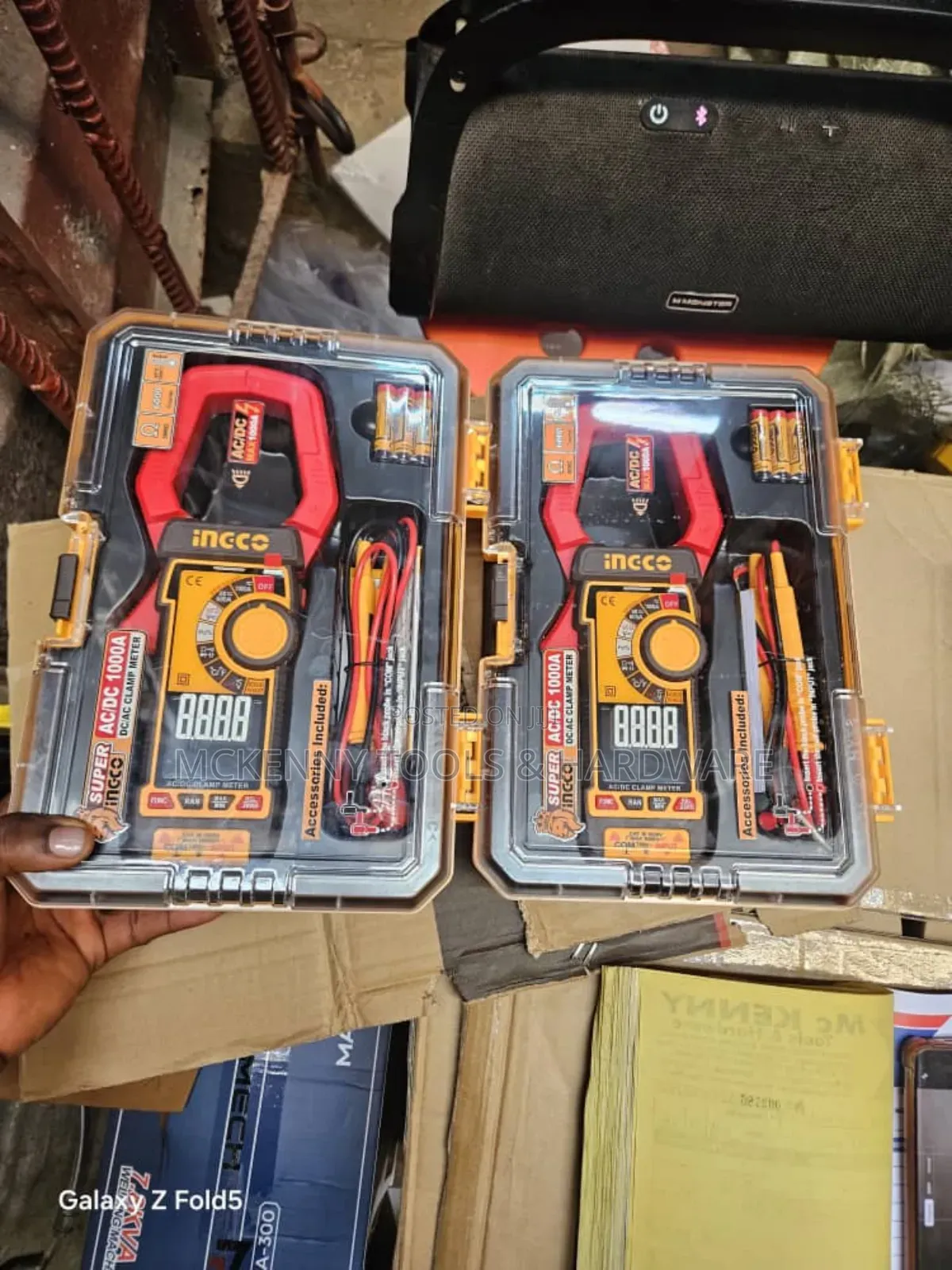 Ingco Digital Ac/Dc Clamp Meter – 1000a Professional Multimeter