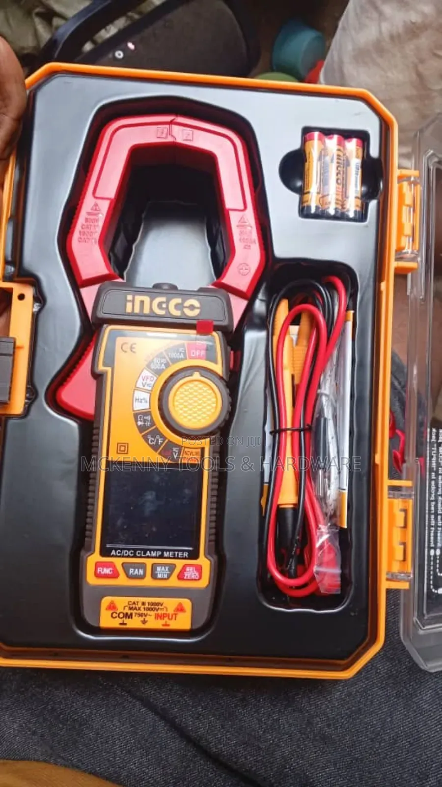 Ingco Digital Ac/Dc Clamp Meter – 1000a Professional Multimeter