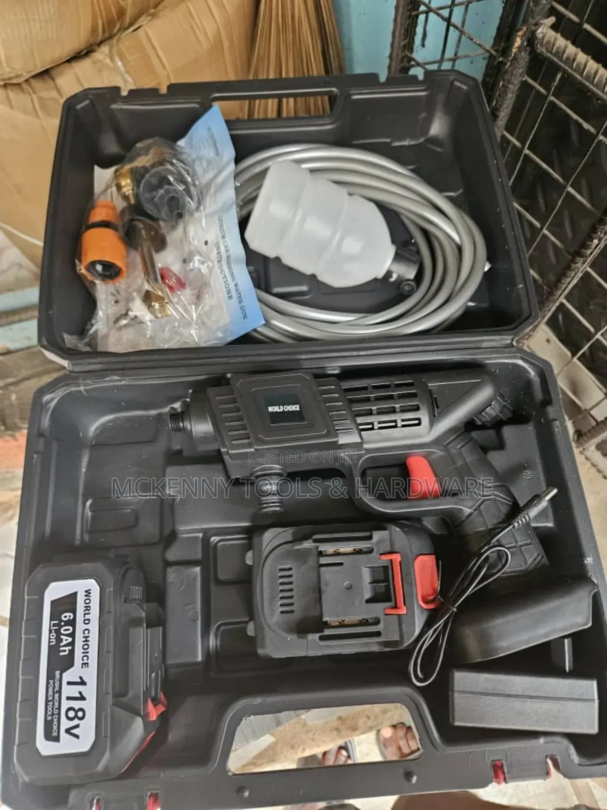 World Choice Handheld Cordless Pressure Washer