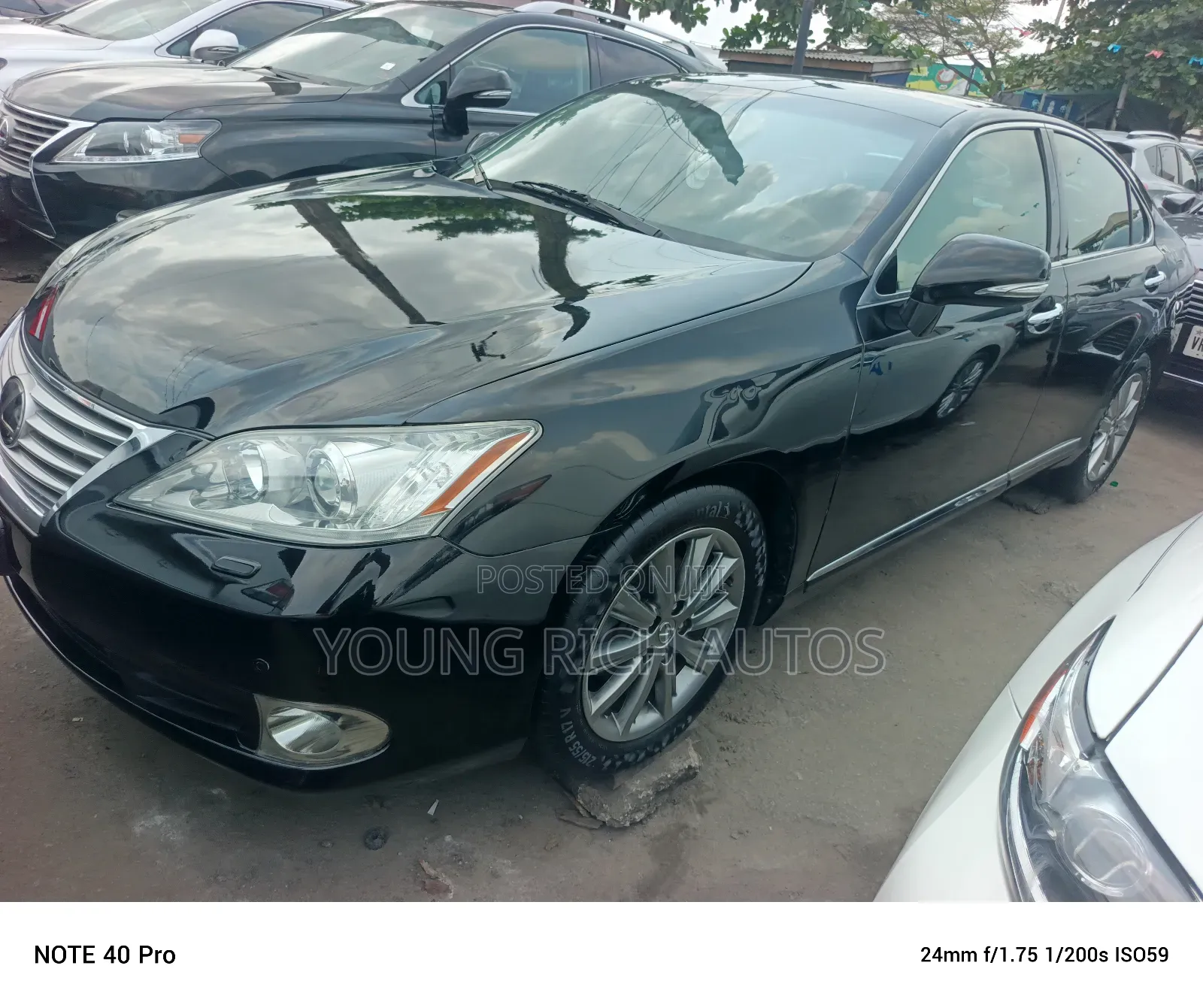 Lexus ES 350 2011 Black