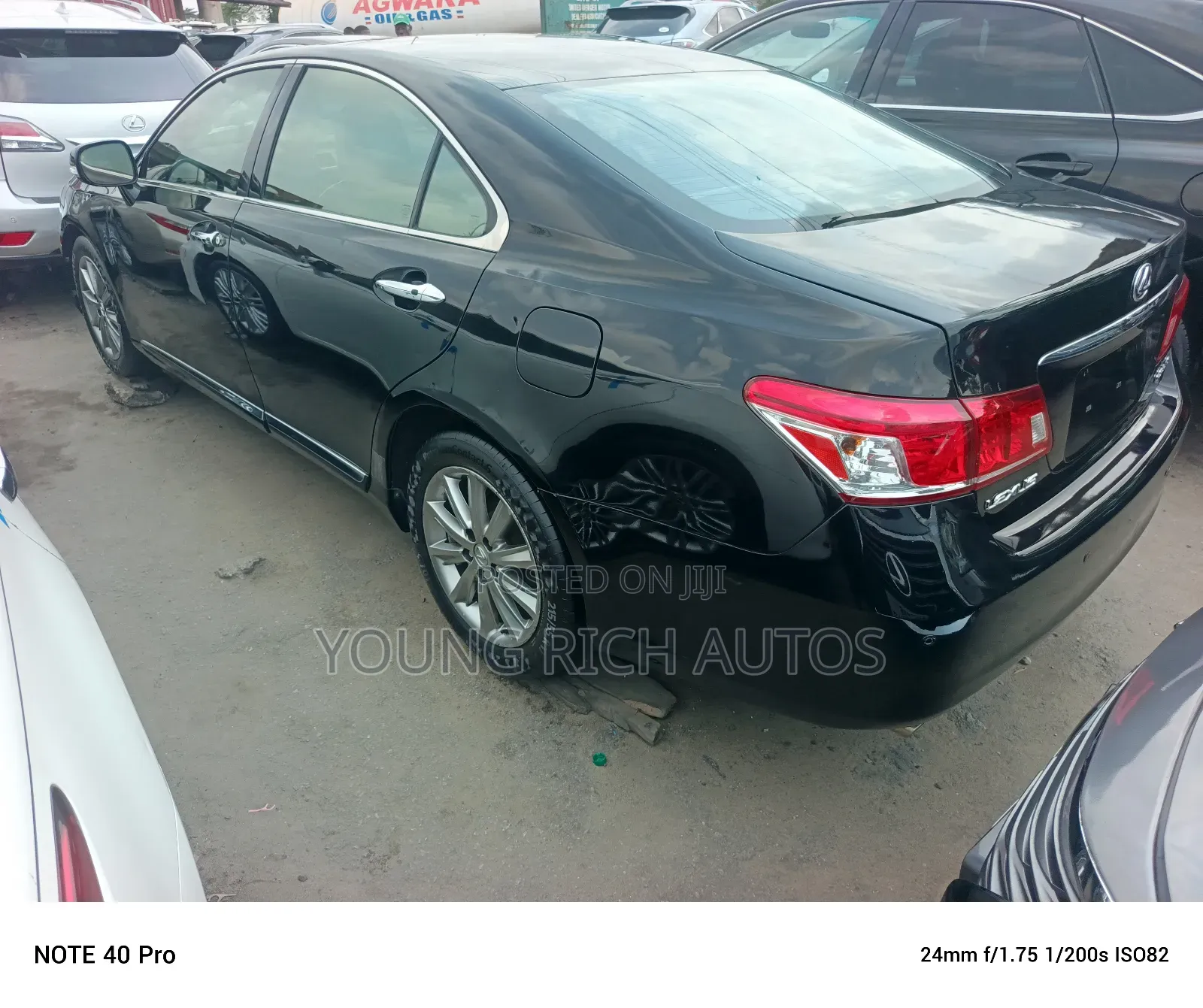Lexus ES 350 2011 Black