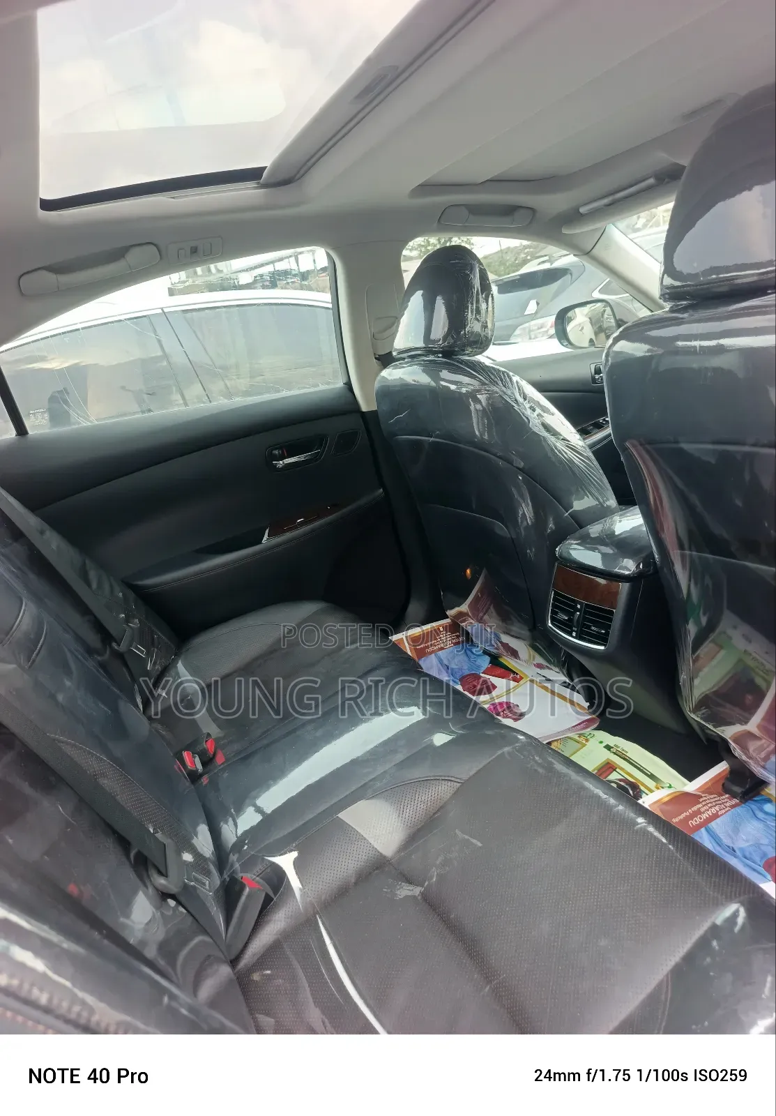 Lexus ES 350 2011 Black