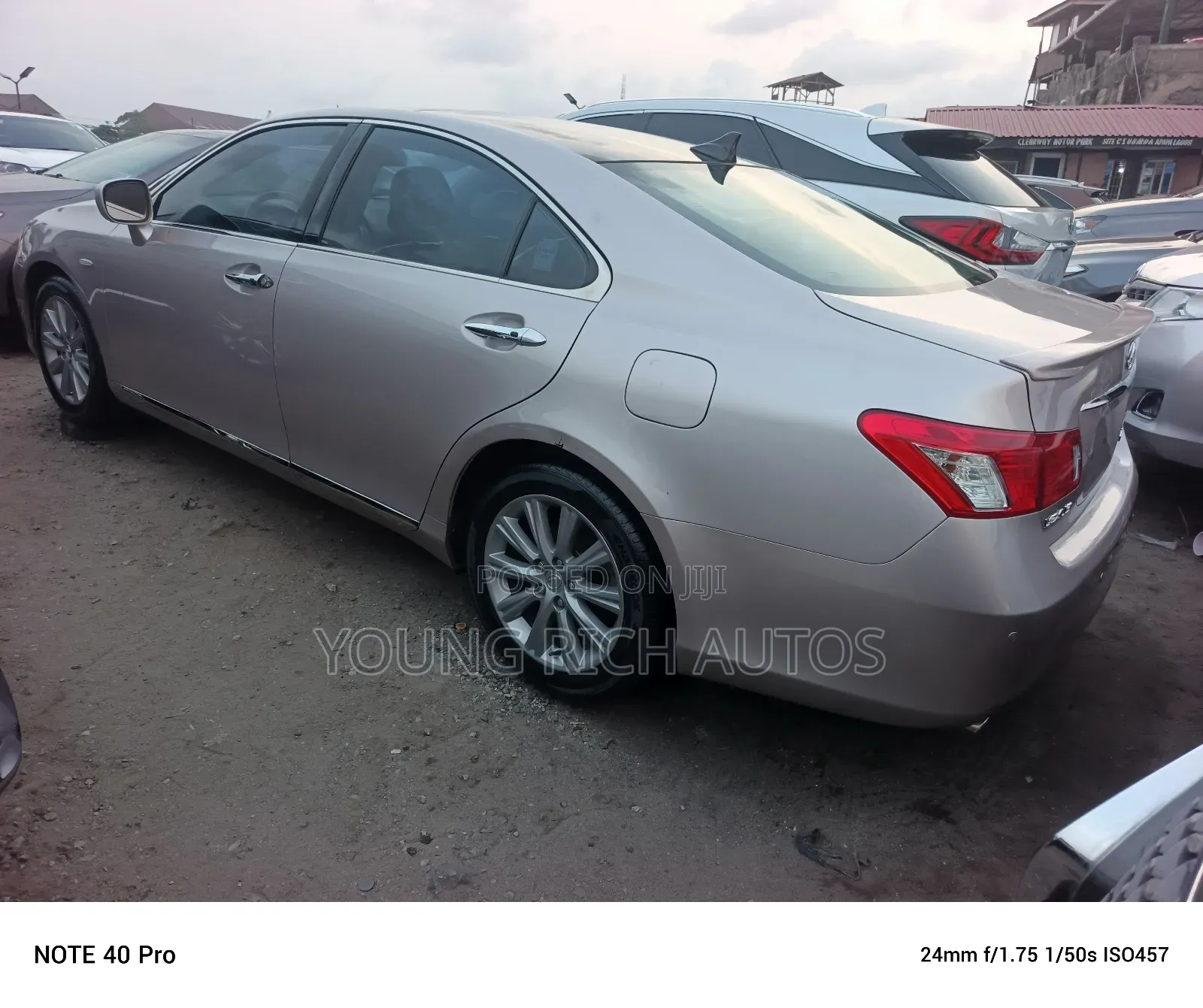 Lexus ES 350 2008 Gold