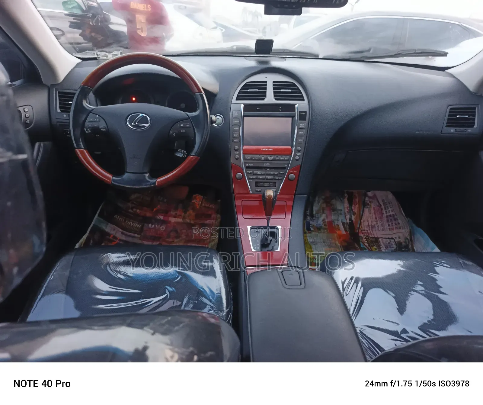 Lexus ES 350 2008 Gold