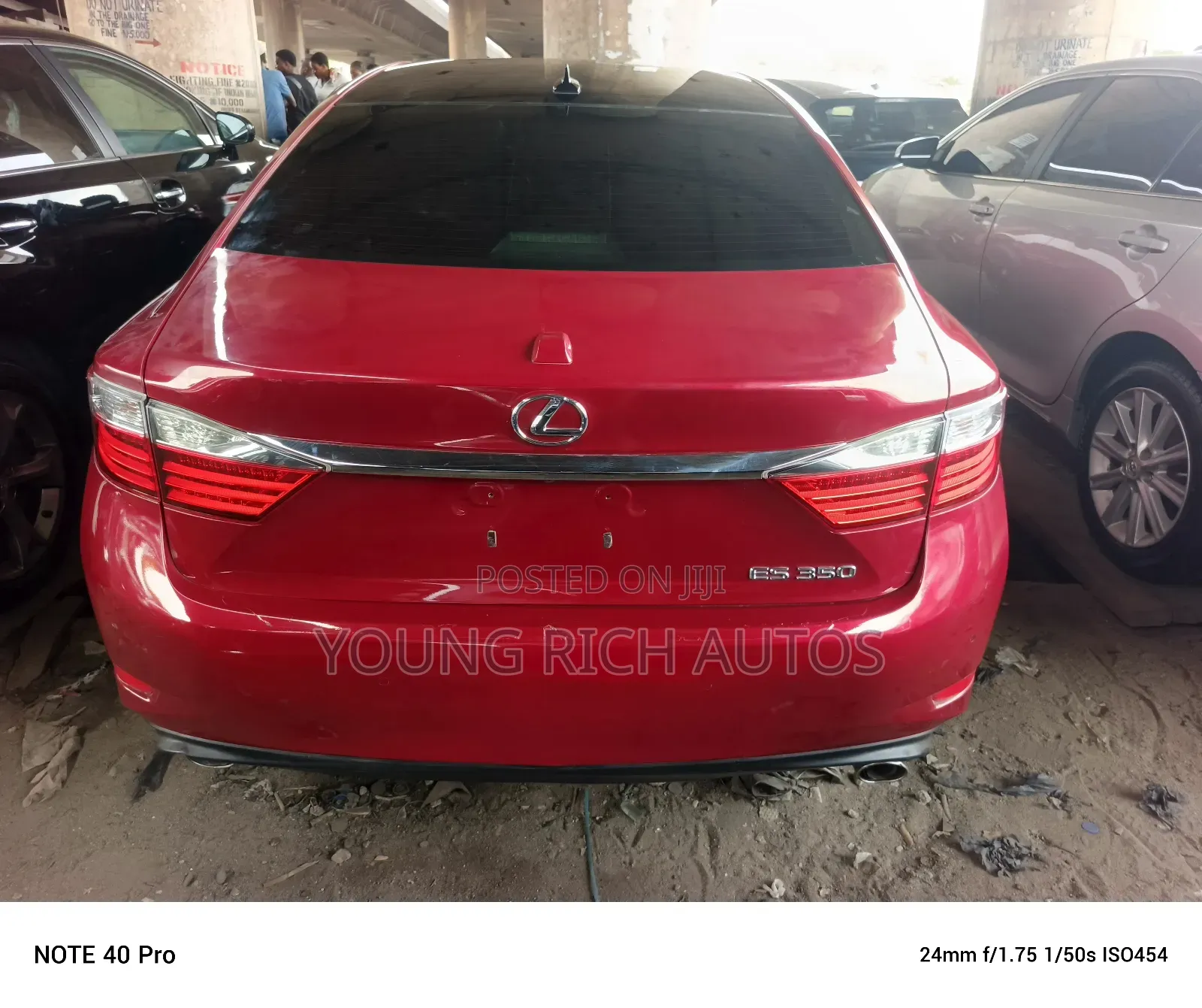 Lexus ES 350 FWD 2014 Red