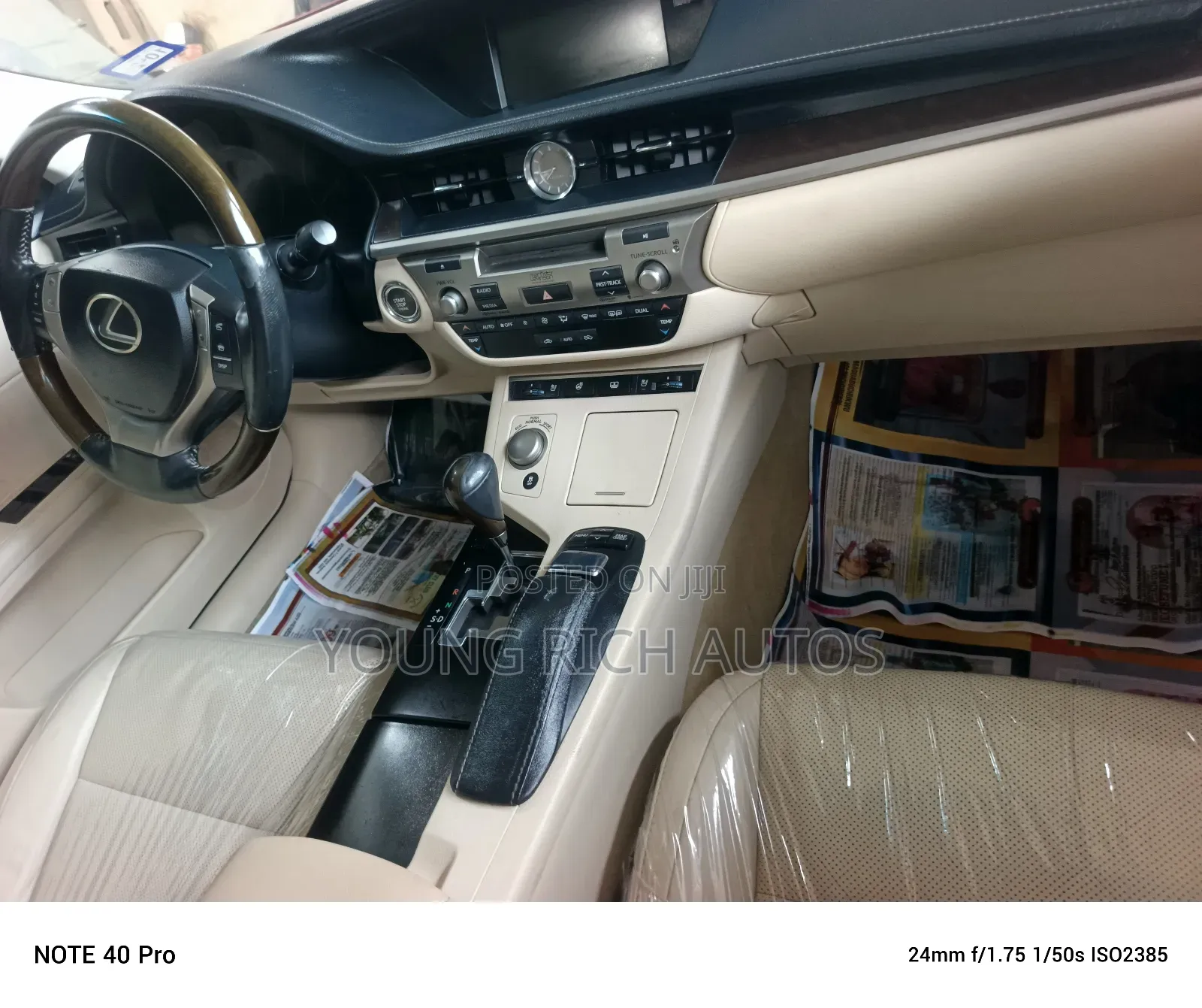 Lexus ES 350 FWD 2014 Red
