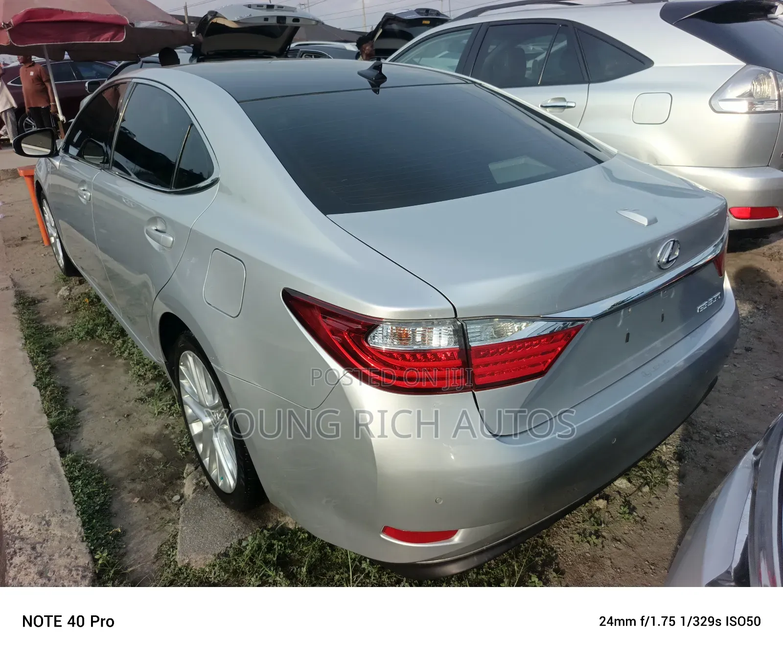 Lexus ES 350 FWD 2014 Silver
